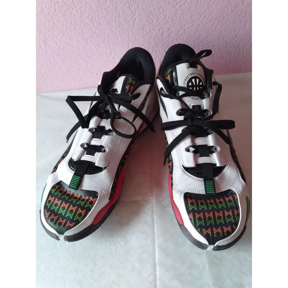 Jordan Point Lane Quai 54 White‎ Black University Red Green DJ4892-100 Mens